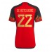 Maillot de foot Belgique Charles De Ketelaere #22 Domicile vêtements Monde 2022 Manches Courtes